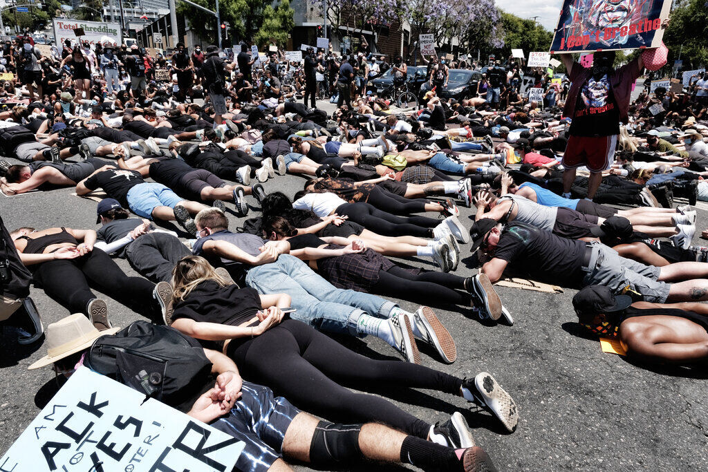 APTOPIX America Protests West Hollywood